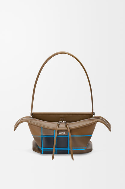Loewe Small Whisker bag in check intarsio