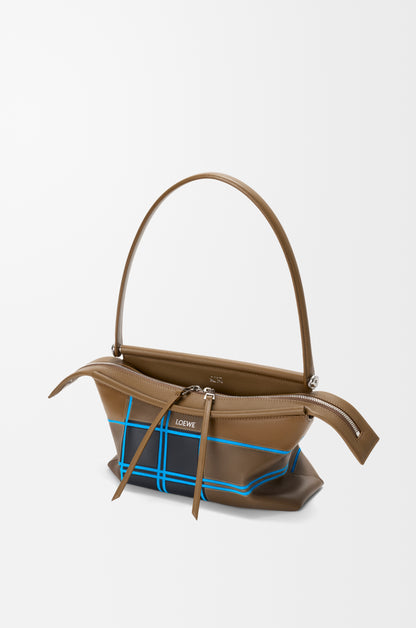 Loewe Small Whisker bag in check intarsio