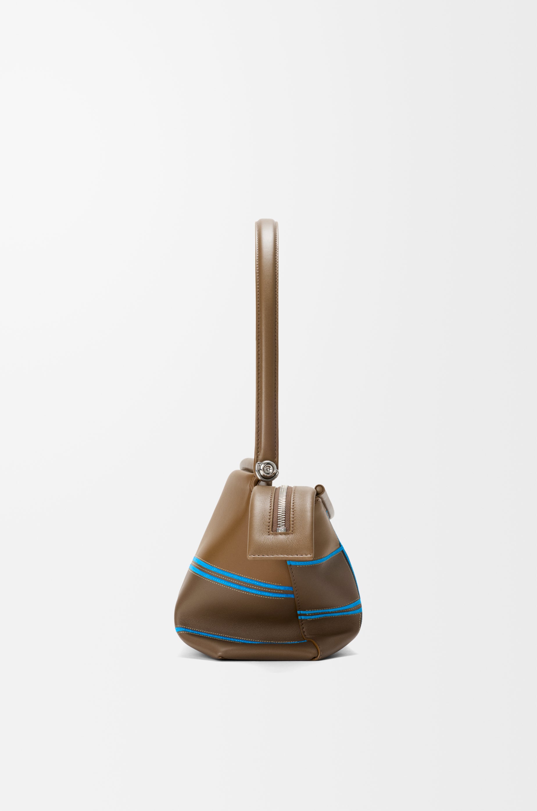 Loewe Small Whisker bag in check intarsio