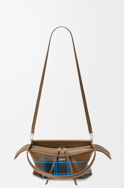 Loewe Small Whisker bag in check intarsio