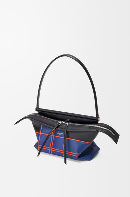 Loewe Small Whisker bag in check intarsio