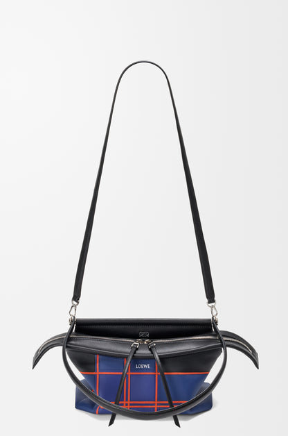 Loewe Small Whisker bag in check intarsio