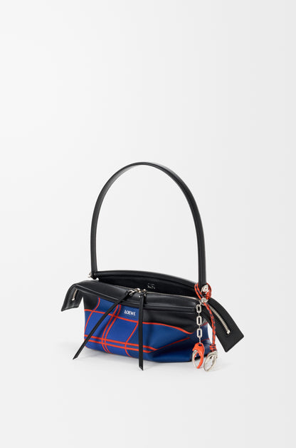 Loewe Small Whisker bag in check intarsio