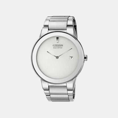 Citizen Axiom Men Quartz White Dial Analog Stainless Steel Au1060-51A