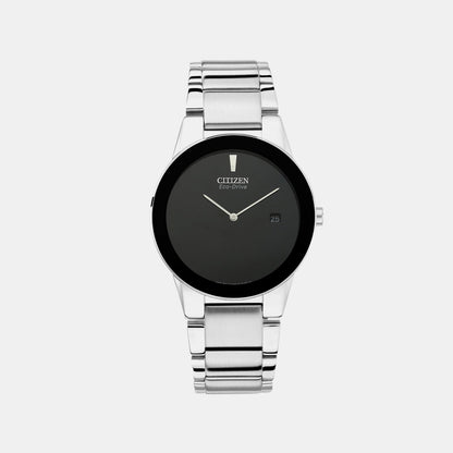 Citizen Axiom Men Quartz Black Dial Analog Stainless Steel Au1060-51E