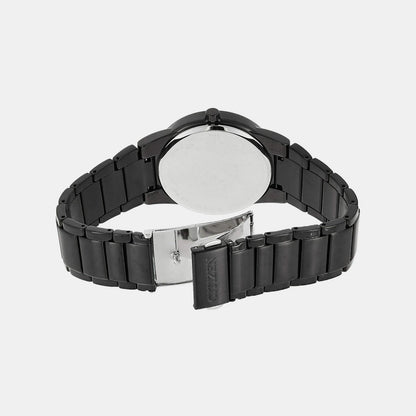Citizen Axiom Men Quartz Black Dial Analog Stainless Steel Au1065-58E