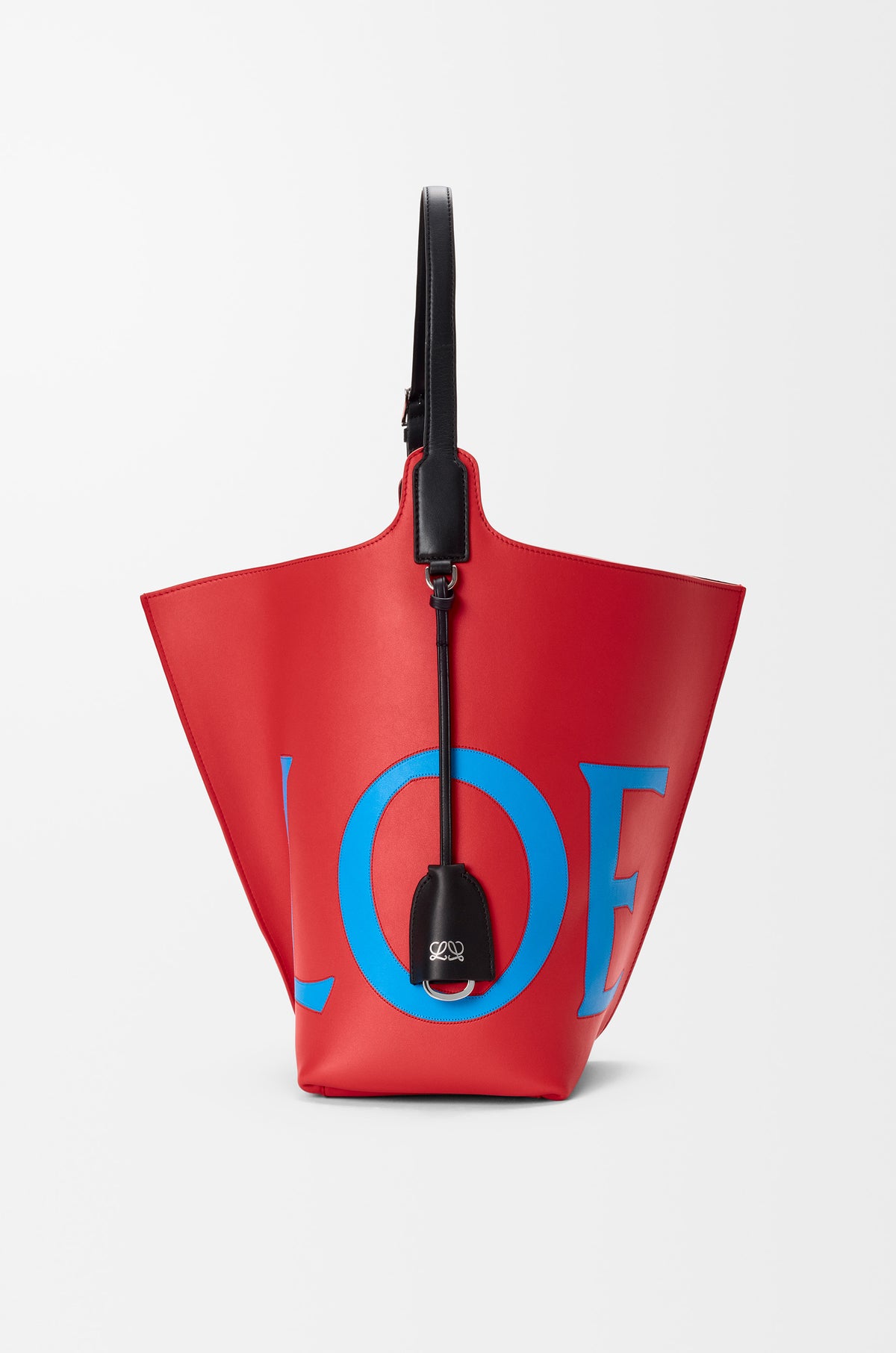 Loewe Large Bilbao bucket Oversized Logo in smooth calfskin