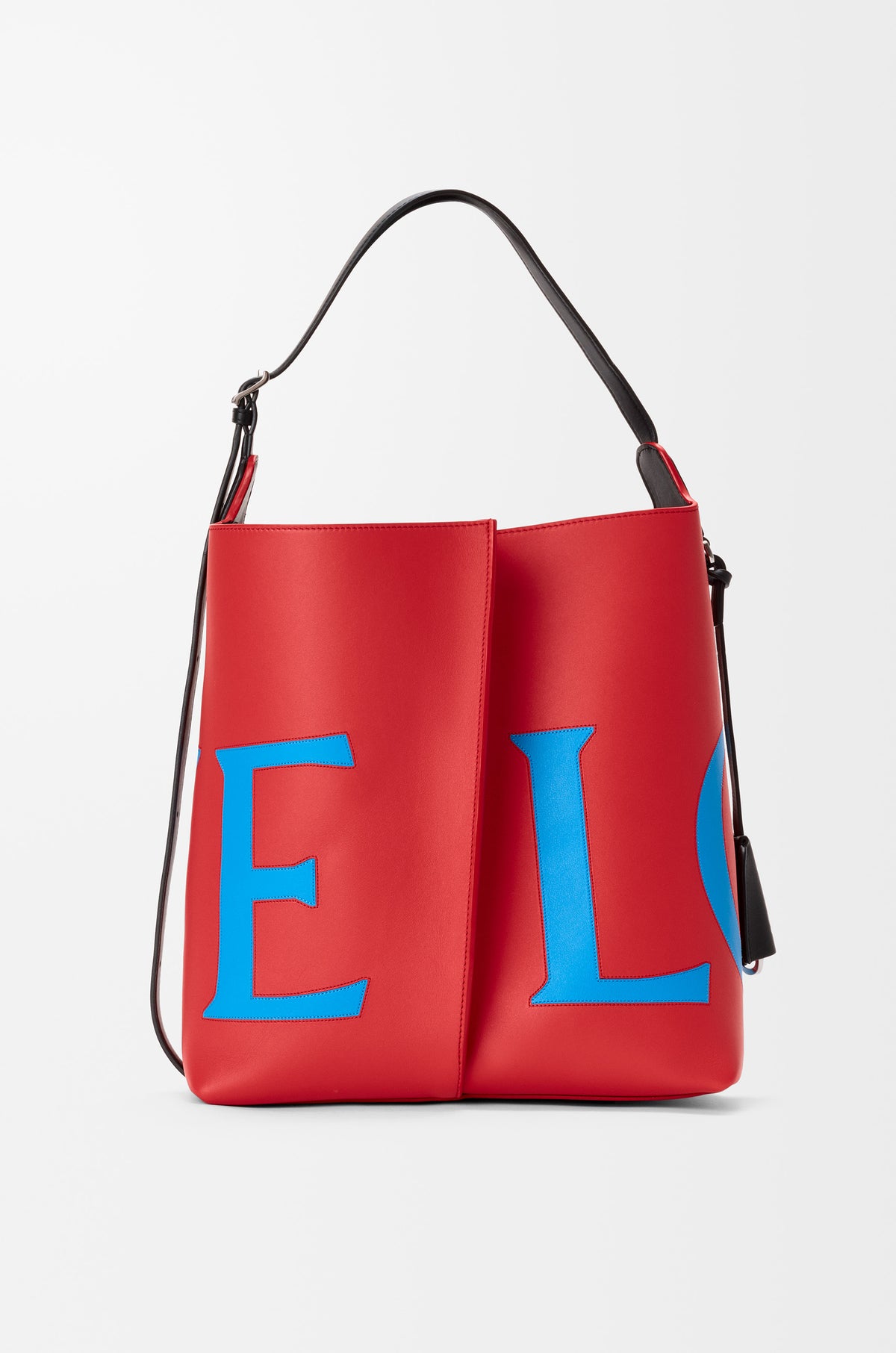 Loewe Large Bilbao bucket Oversized Logo in smooth calfskin