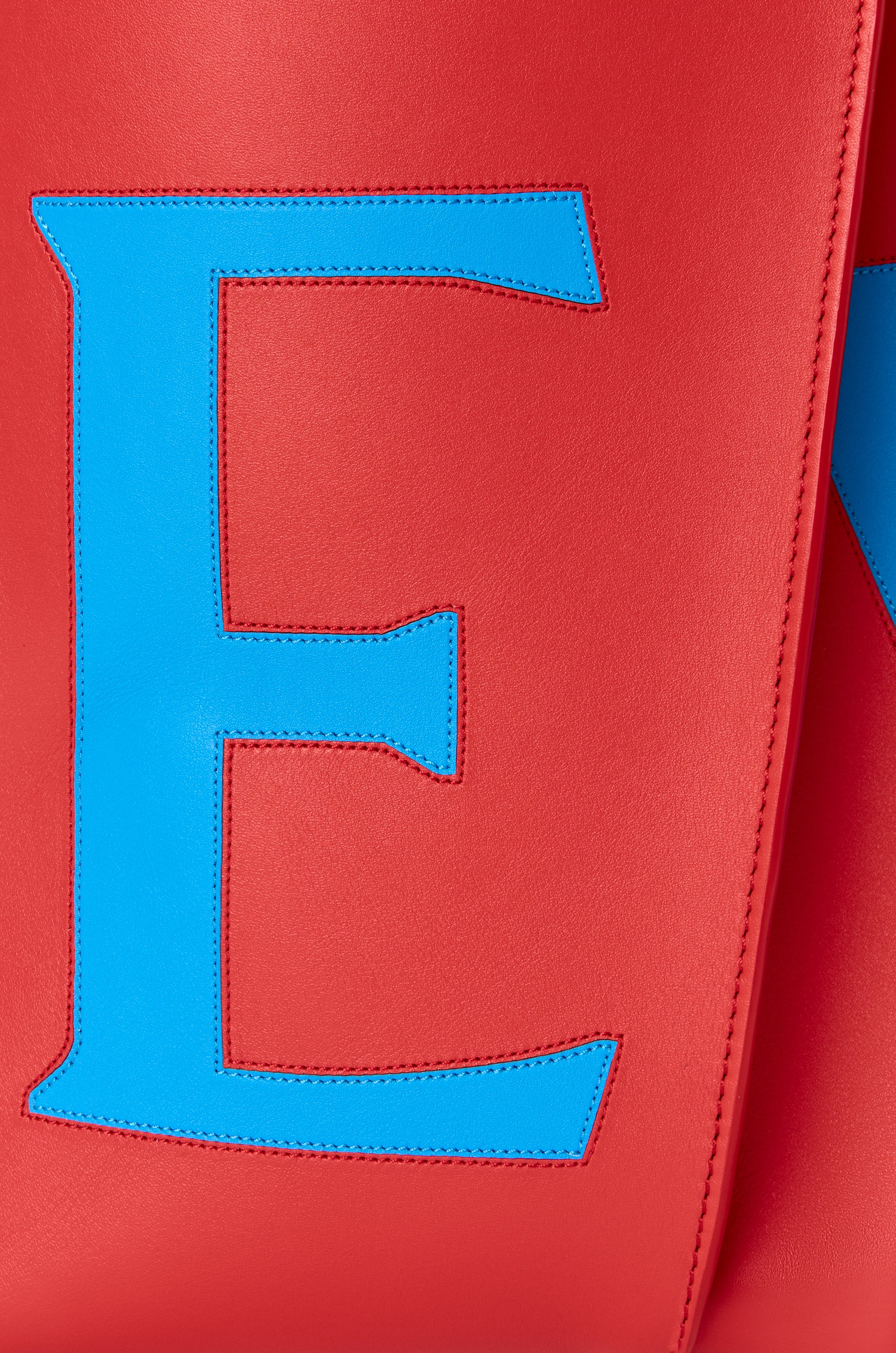 Loewe Large Bilbao bucket Oversized Logo in smooth calfskin