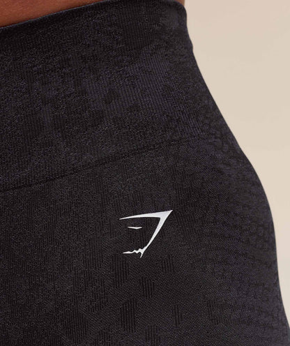 Women's Gymshark Adapt X Whitney Animal Seamless Leggings Asphalt Grey