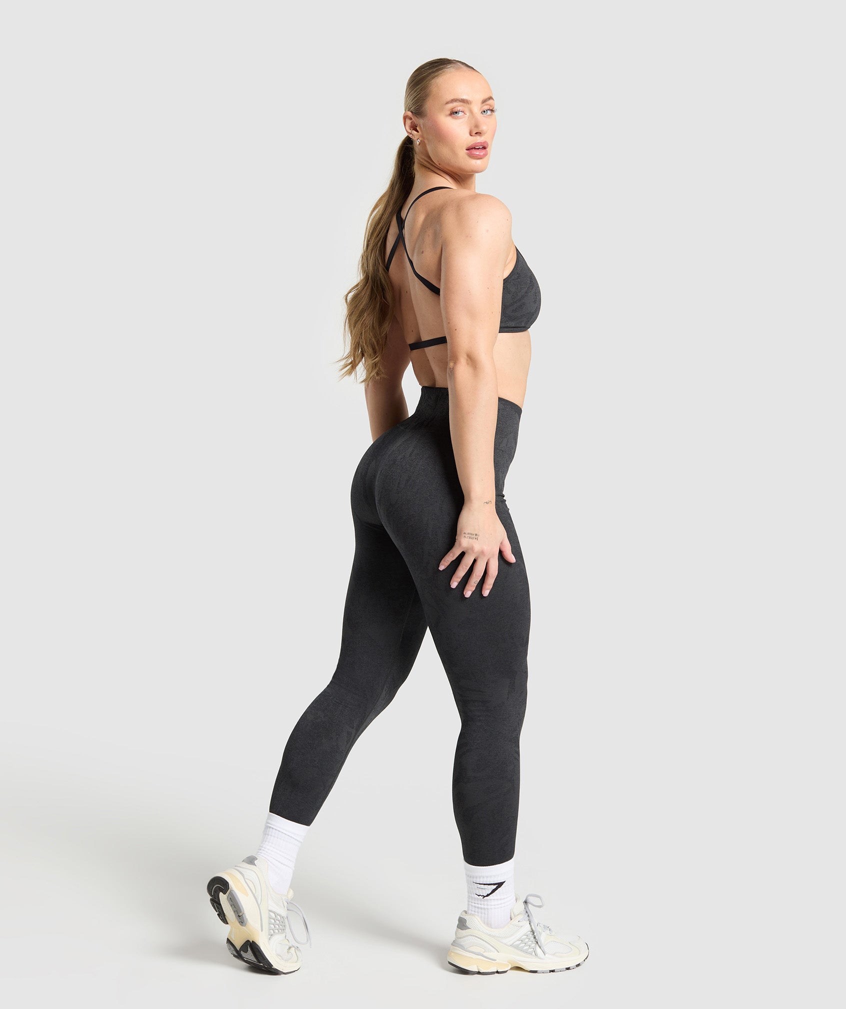 Women's Gymshark Adapt Camo Seamless Leggings Black