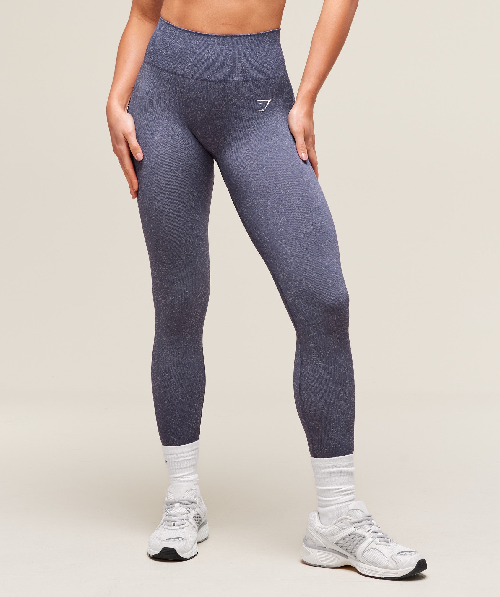 Women's Gymshark Adapt Fleck Seamless Leggings Weighted Purple