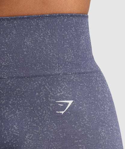 Women's Gymshark Adapt Fleck Seamless Shorts Weighted Purple
