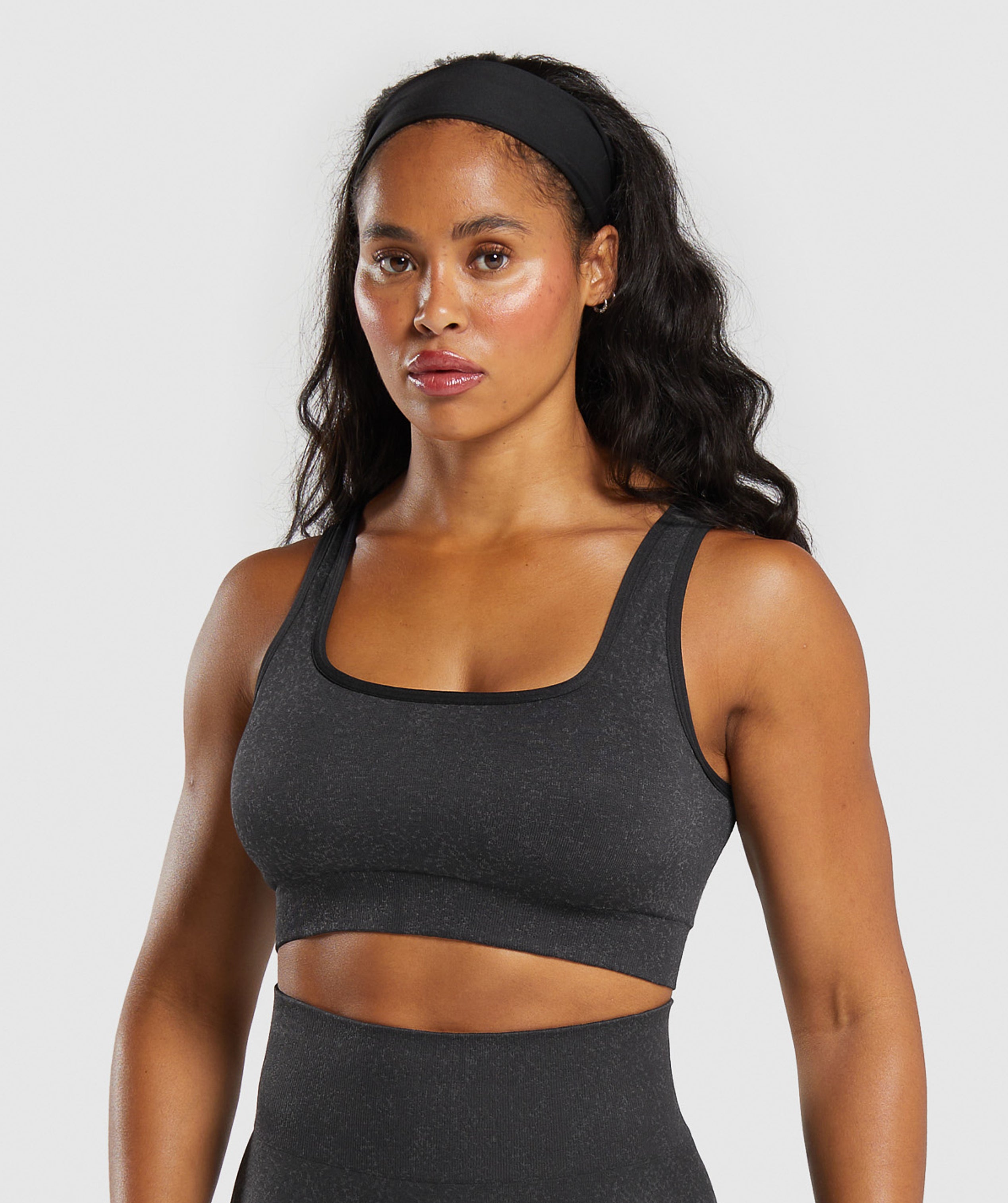 Women's Gymshark Adapt Fleck Sports Bra Black