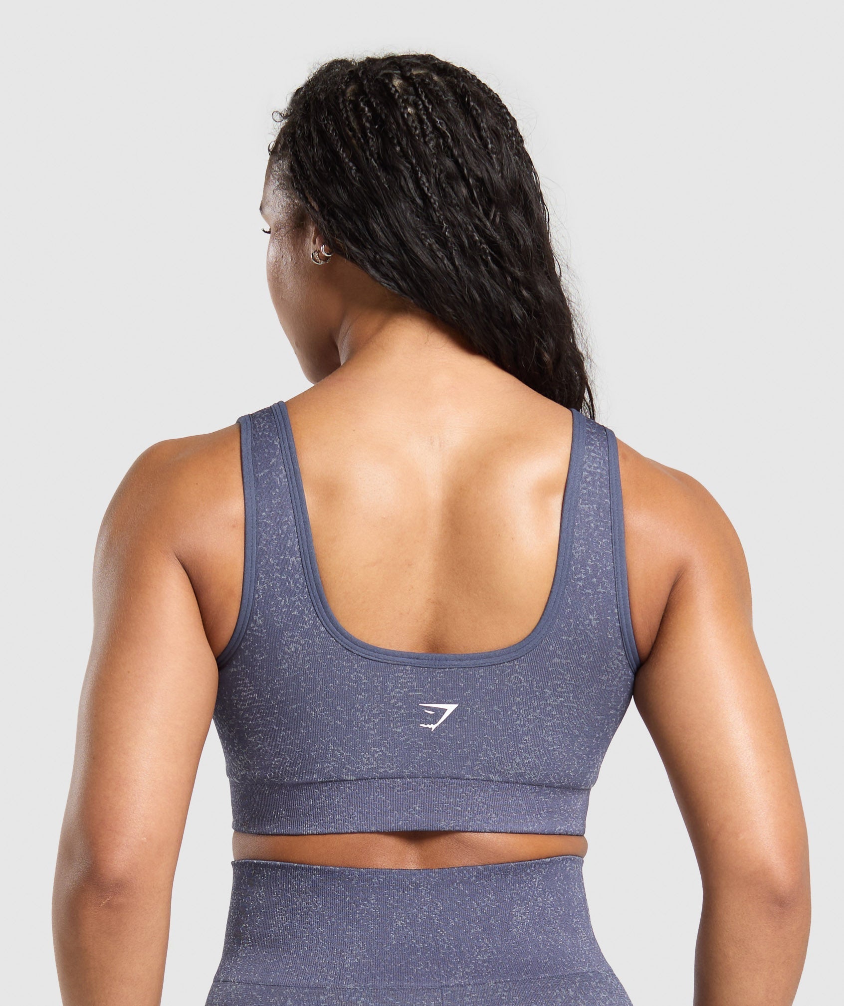 Women's Gymshark Adapt Fleck Sports Bra Weighted Purple