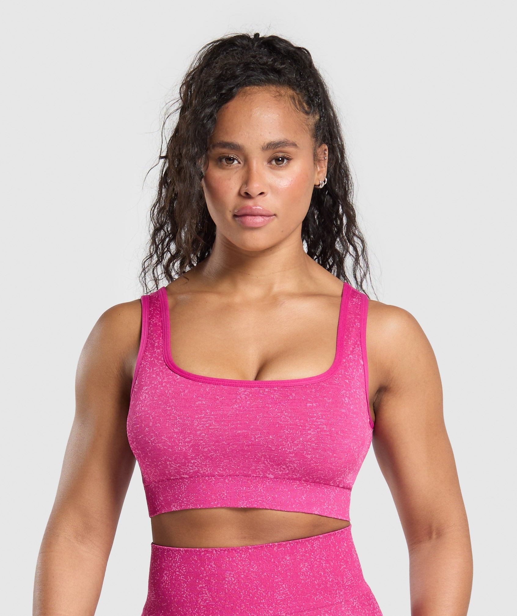 Women's Gymshark Adapt Fleck Sports Bra Winning Pink