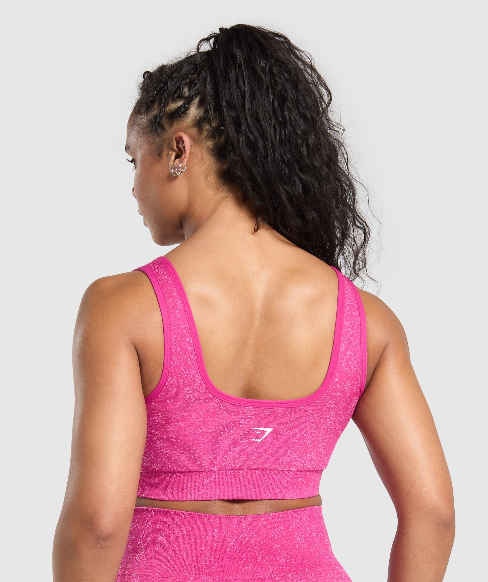 Women's Gymshark Adapt Fleck Sports Bra Winning Pink