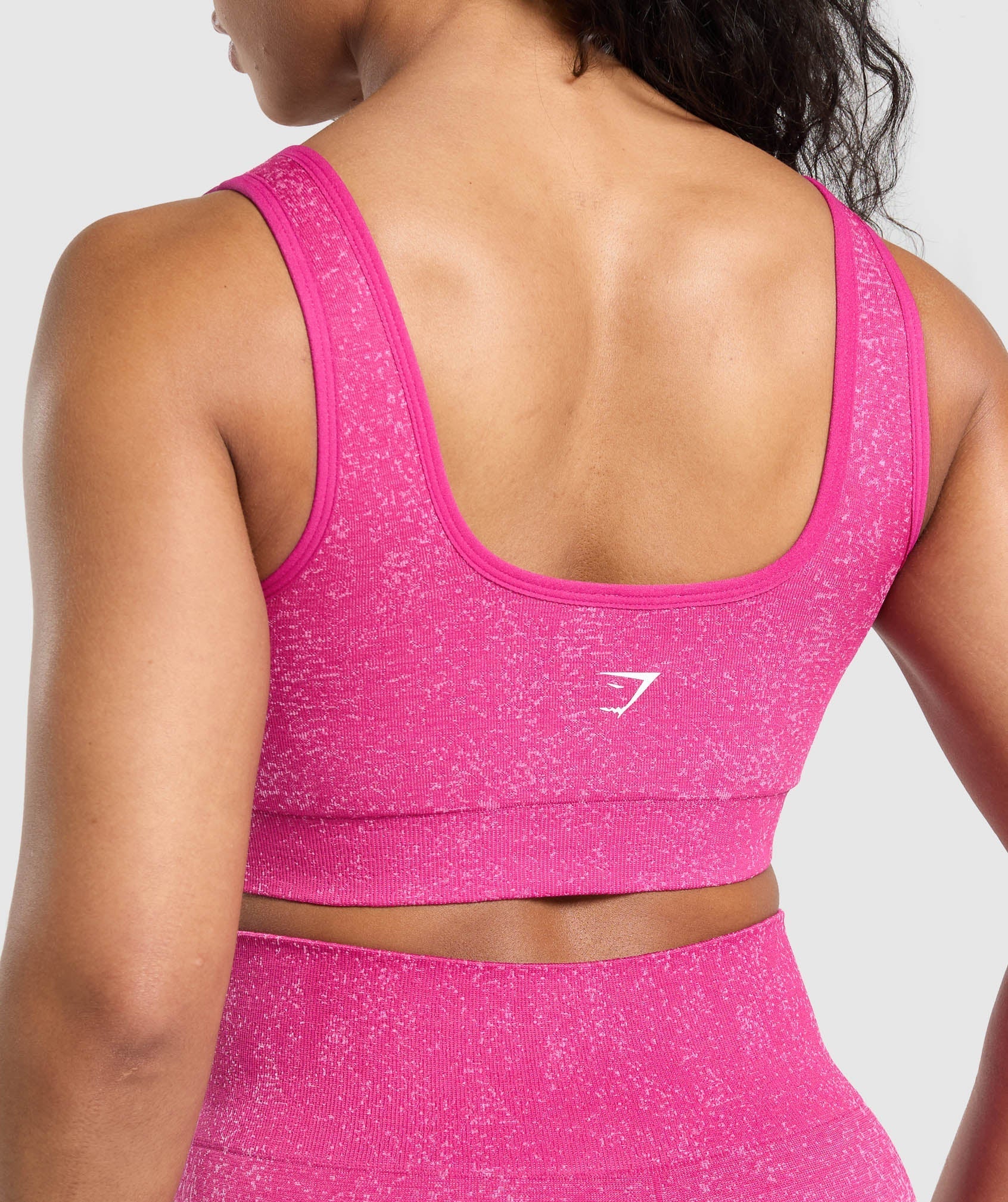 Women's Gymshark Adapt Fleck Sports Bra Winning Pink