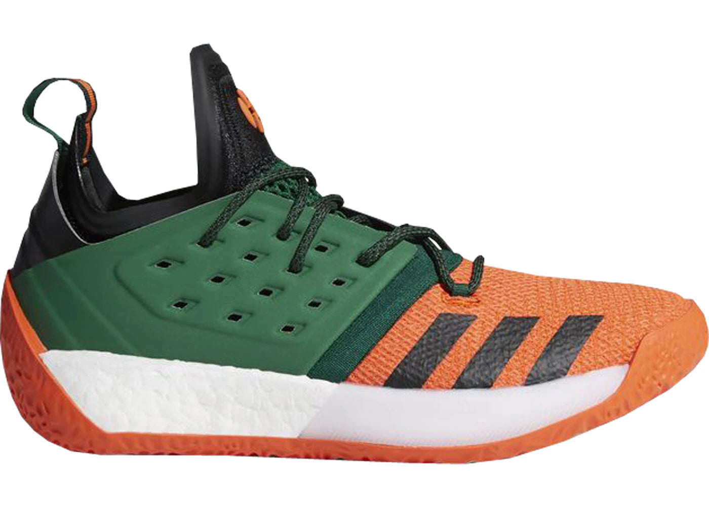 adidas harden vol. 2 university of miami