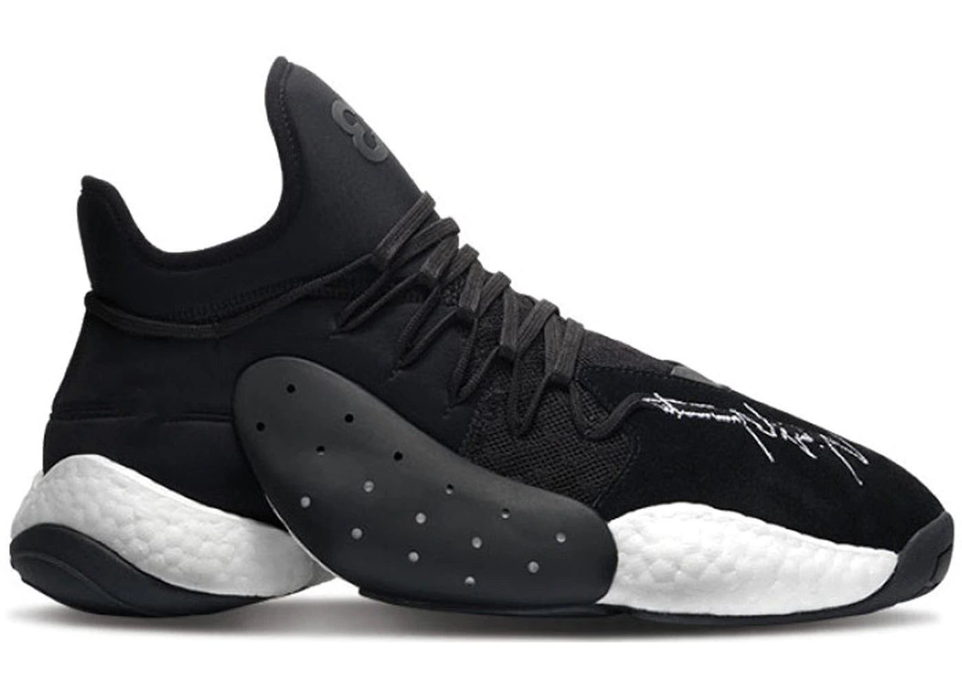 adidas y-3 byw harden black white
