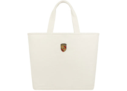 Aime Leon Dore X Porsche Canvas Tote Bag Cream