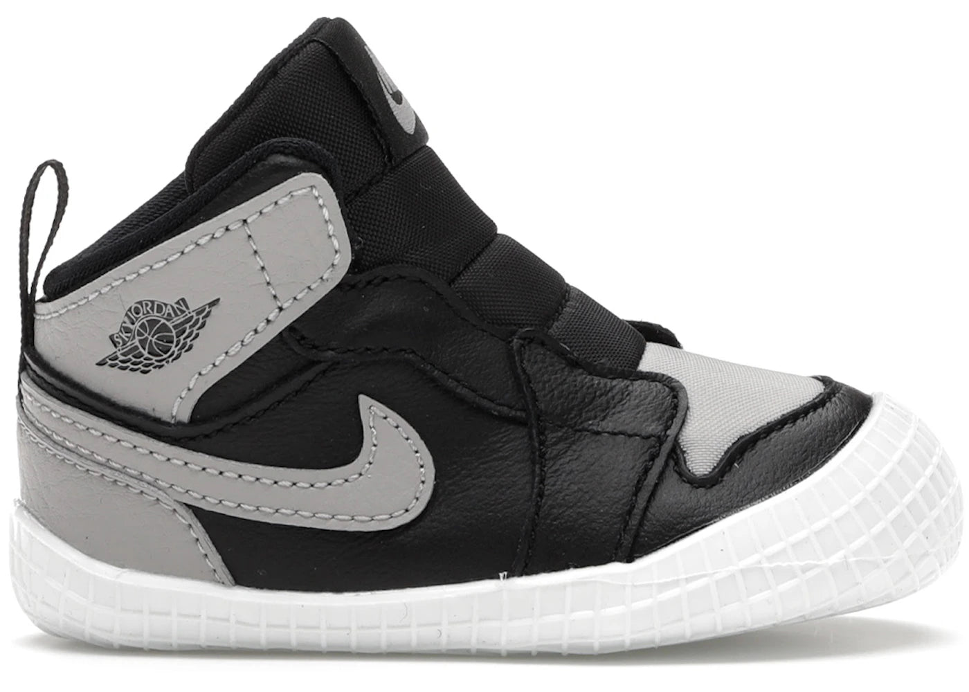 Jordan 1 Crib Bootie Black Medium Grey (I)