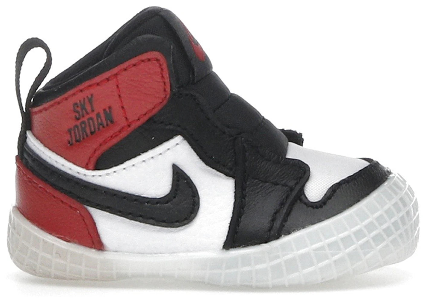 Jordan 1 Crib Bootie Black Toe Reimagined (I)