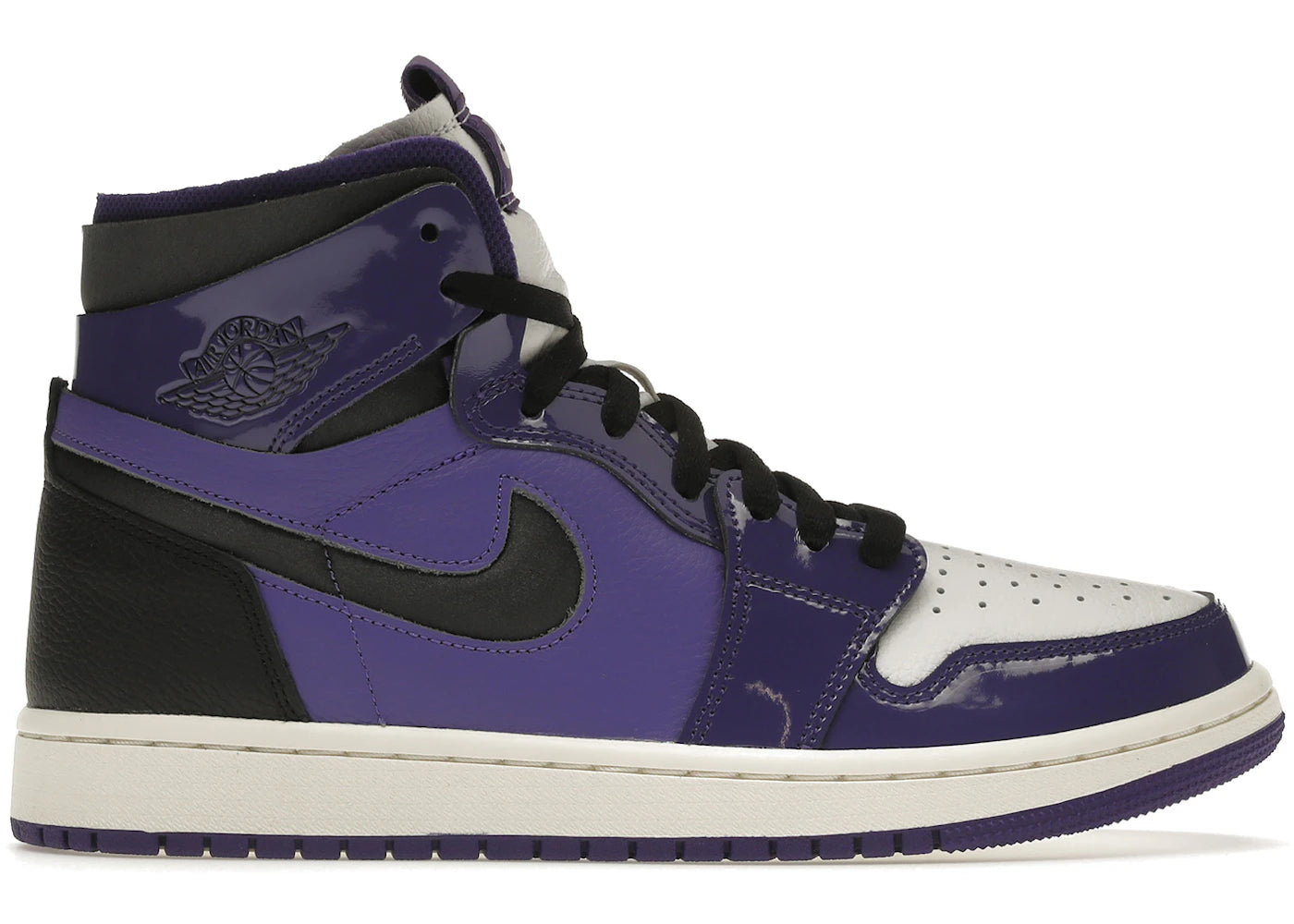 Jordan 1 High Zoom Air Cmft Purple Patent (Women'S)