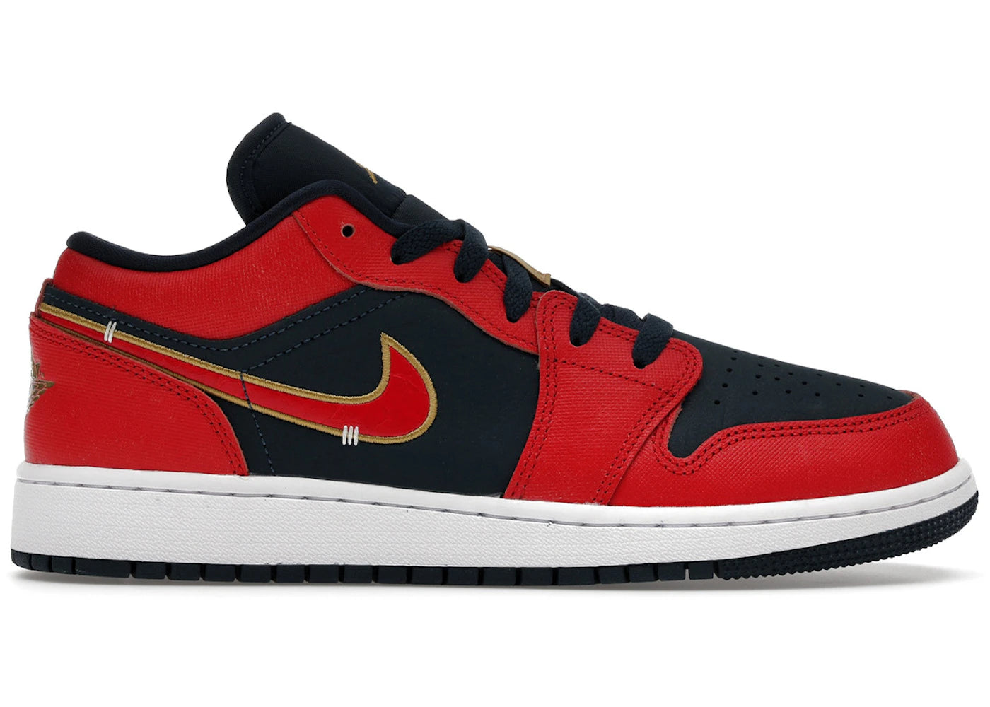 Jordan 1 Low Armory Navy Sport Red (Gs)
