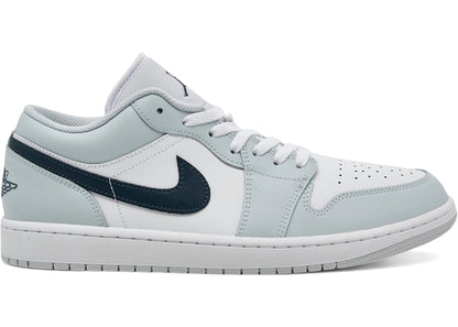 Air Jordan 1 Low Aura Squadron Blue Men's, front