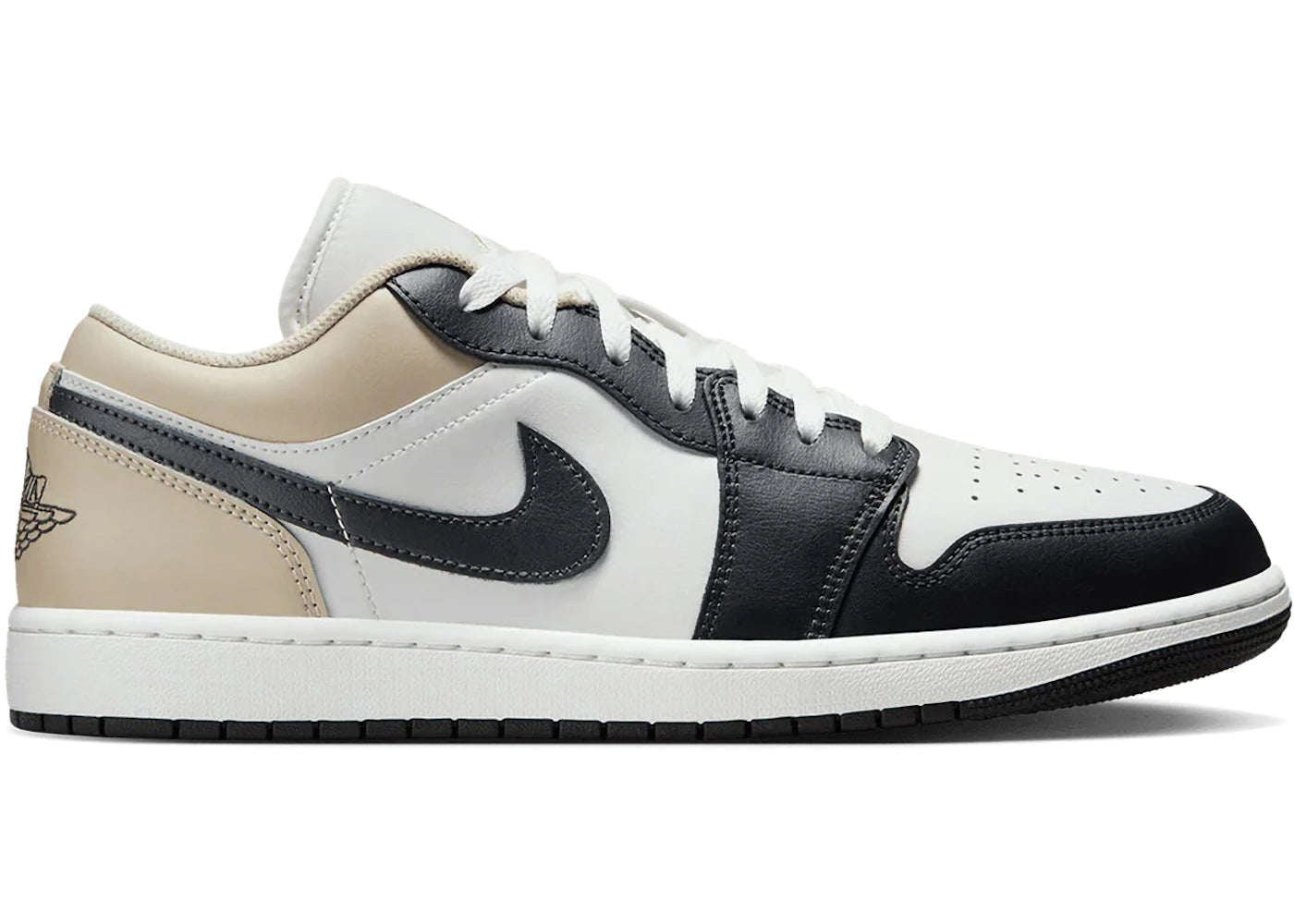 jordan 1 low black toe rattan