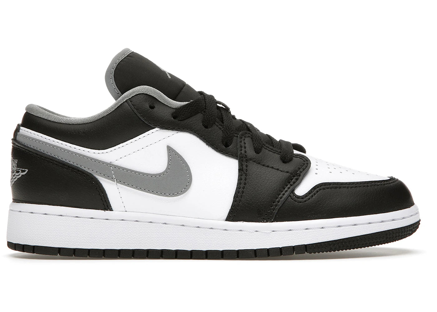 Jordan 1 Low Black White Grey (Gs)