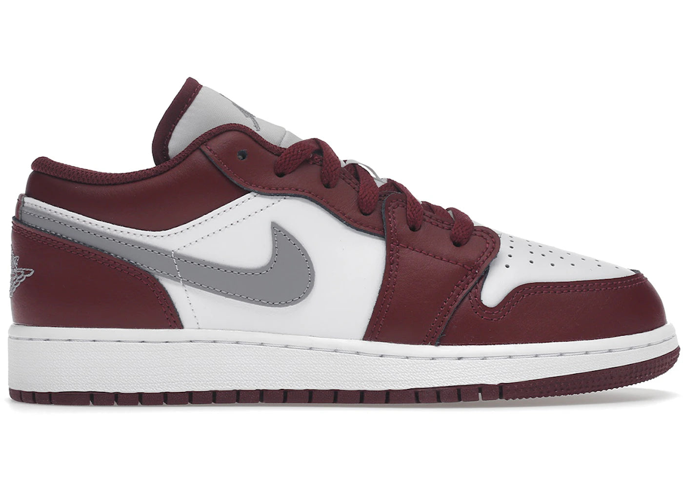 Jordan 1 Low Bordeaux (Gs)