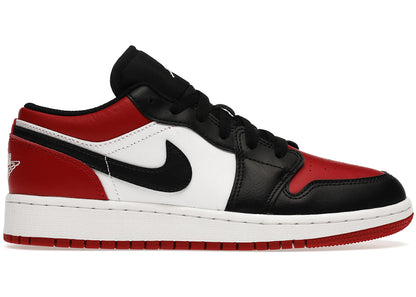 Jordan 1 Low Bred Toe (Gs)