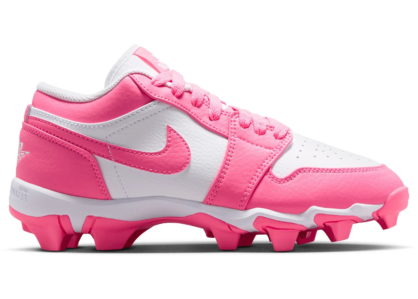 Jordan 1 Low Cleat White Digital Pink (Gs)