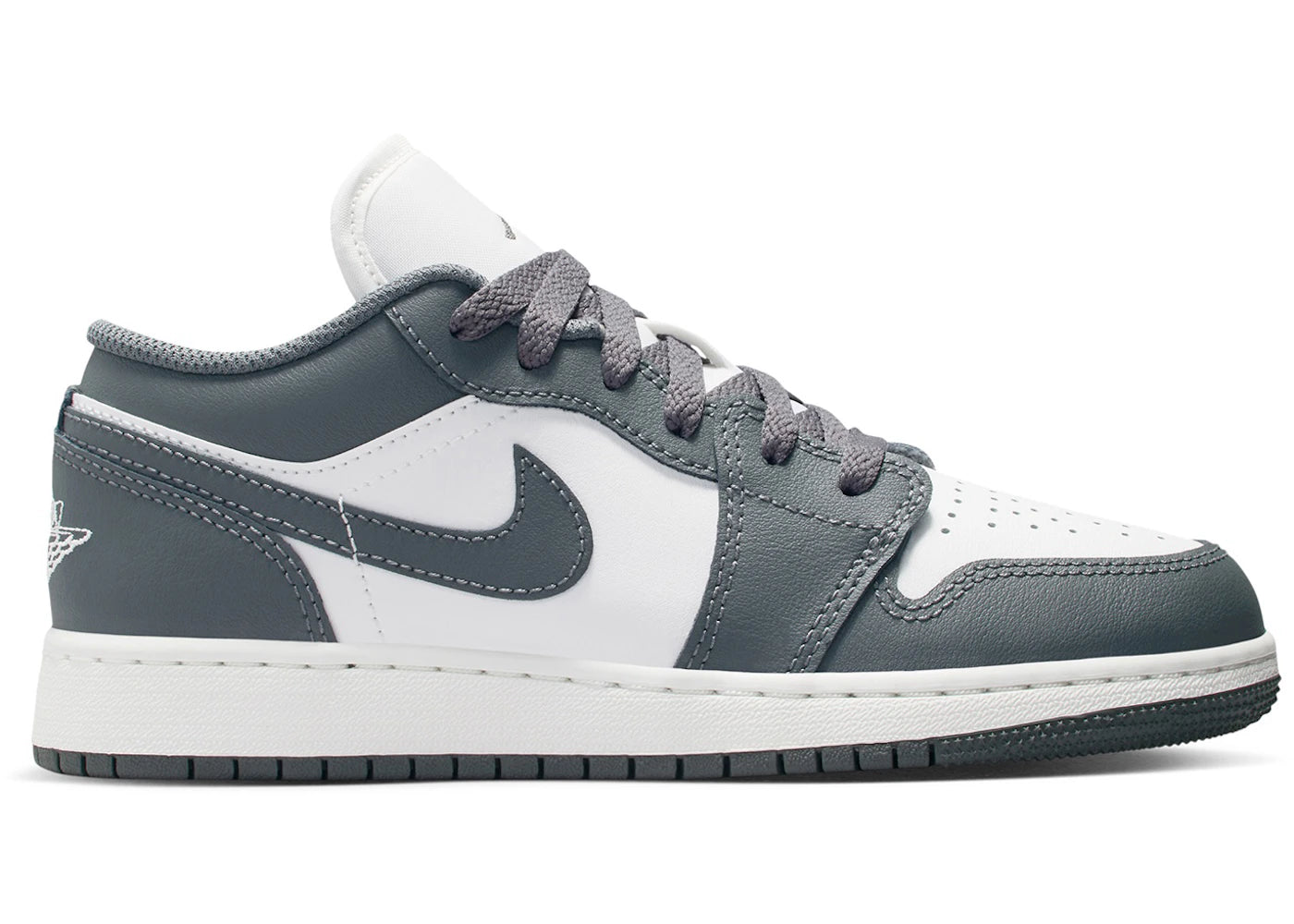 Jordan 1 Low Grey White (Gs)