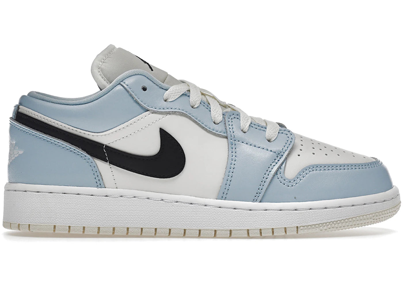 Jordan 1 Low Ice Blue Black (Gs)