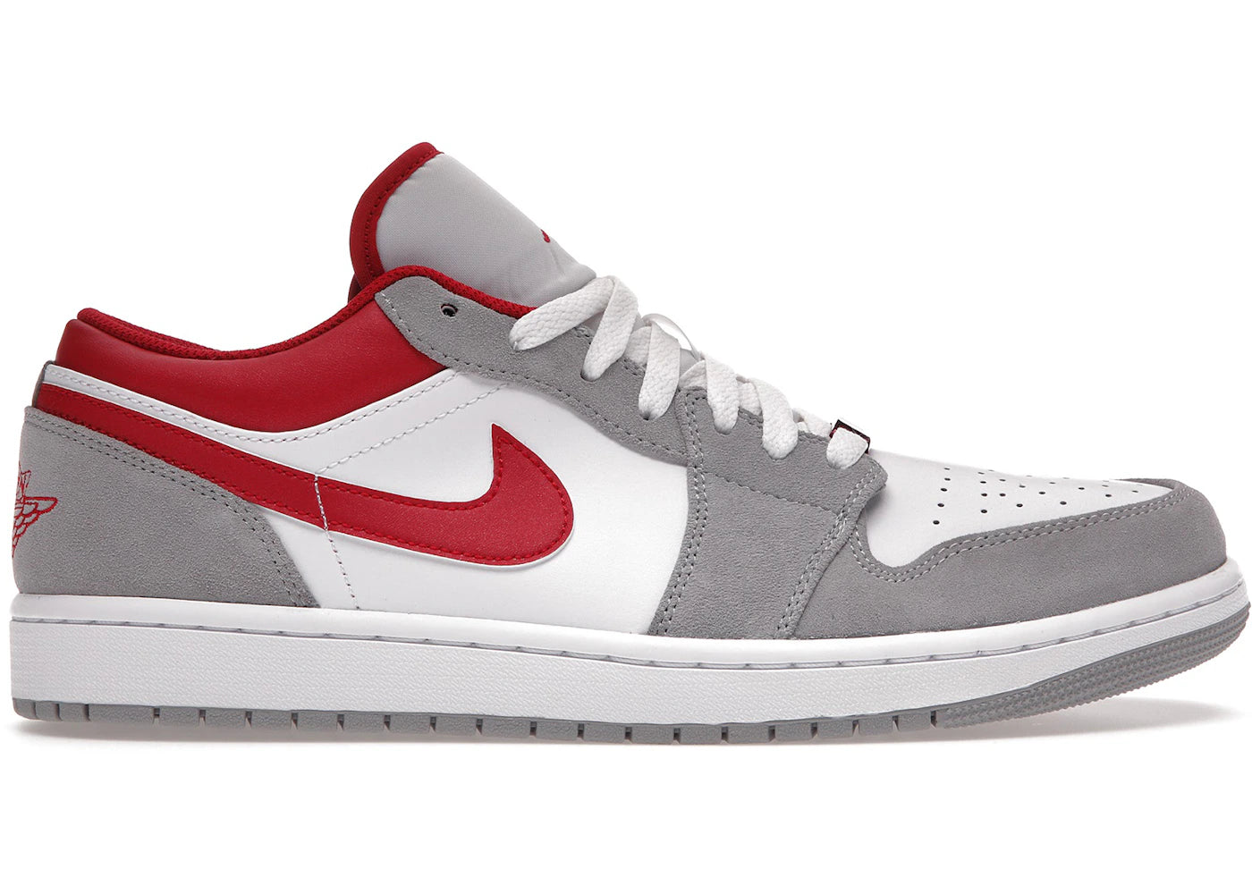 Jordan 1 Low Se Light Smoke Grey Gym Red