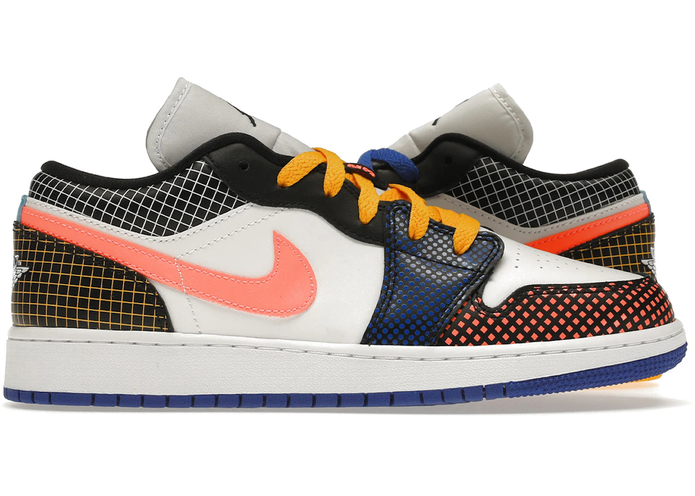 Jordan 1 Low Mmd Multi-Color Grid (Gs)