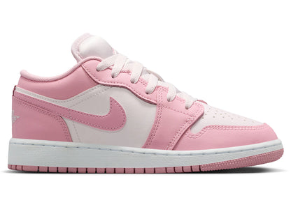 Jordan 1 Low Medium Soft Pink White (Gs)