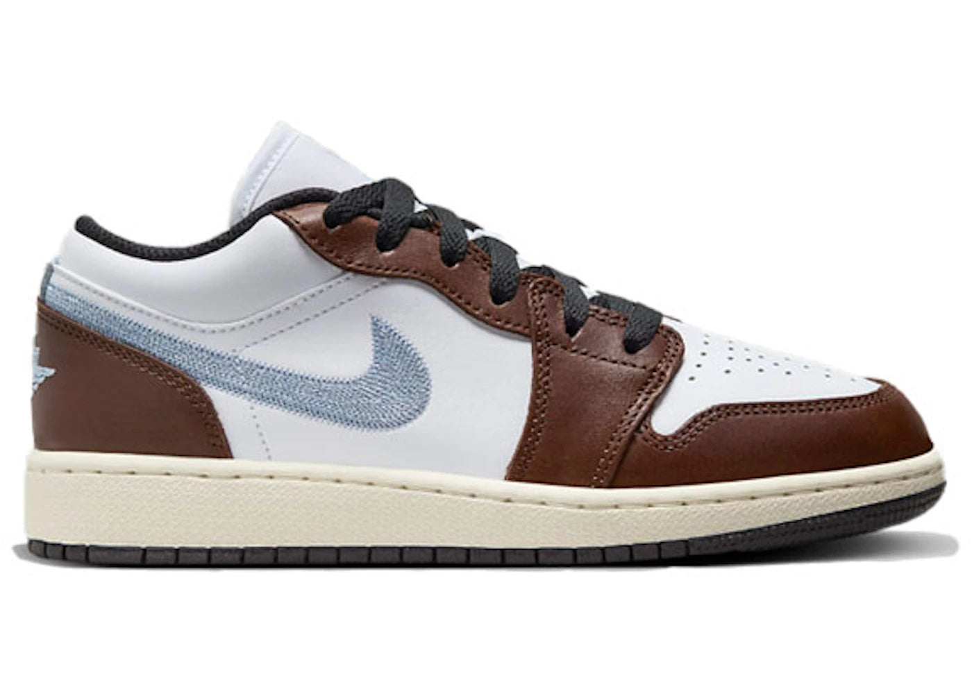 Jordan 1 Low Mocha Blue Grey (Gs)