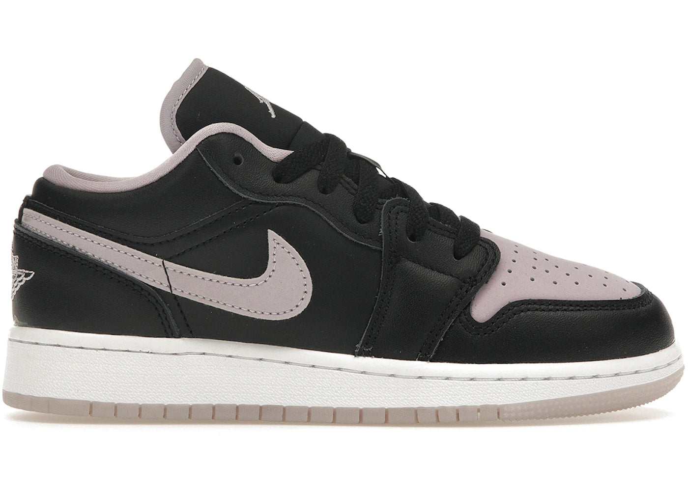 Jordan 1 Low Se Black Iced Lilac (Gs)