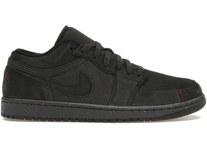 Jordan 1 Low Se Craft Dark Smoke Grey Varsity Red