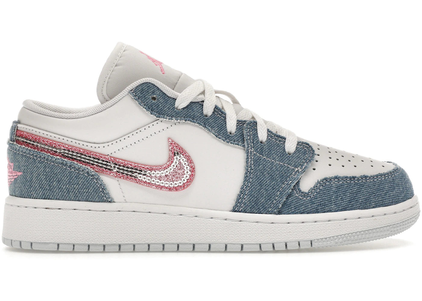 Jordan 1 Low Se Denim Sequin (Gs)
