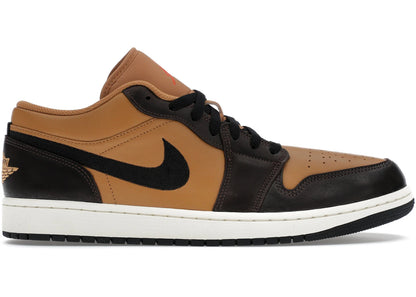 Jordan 1 Low SE Flax Baroque Brown, front