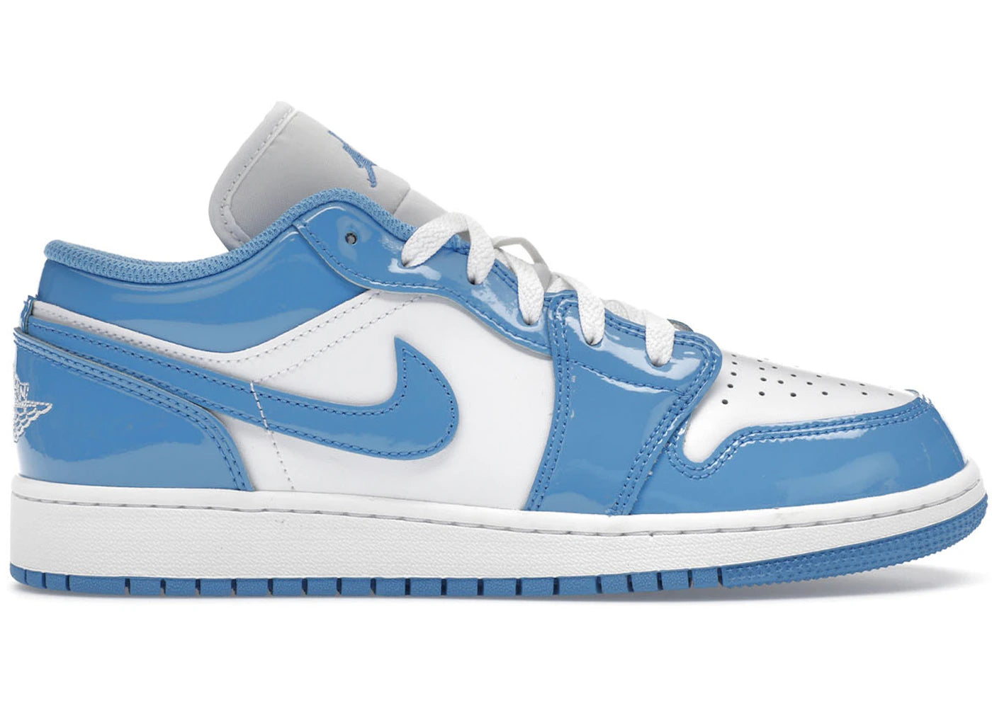 jordan 1 low se legend blue patent (gs)