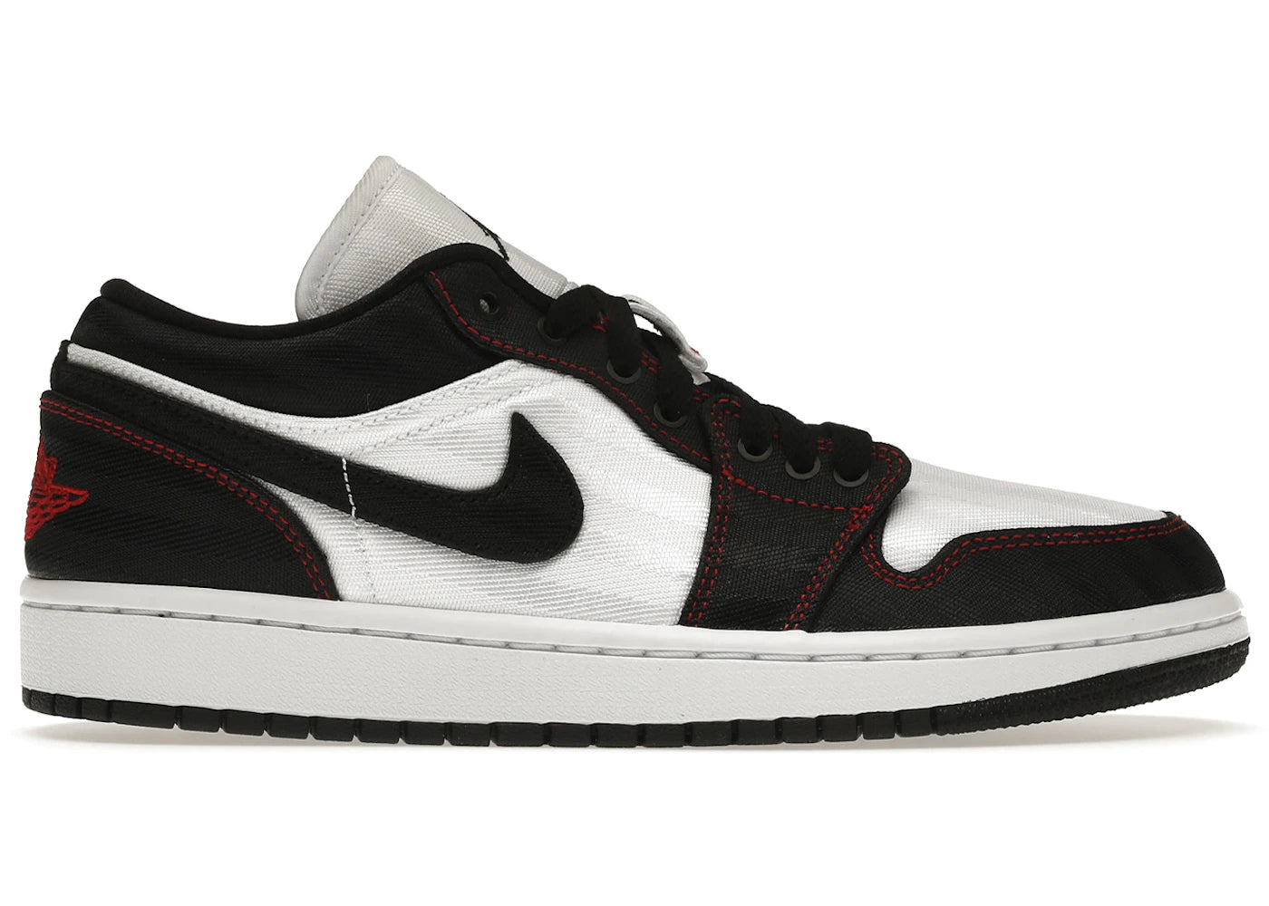Jordan 1 Low Se Utility White Black Gym Red (Women'S)