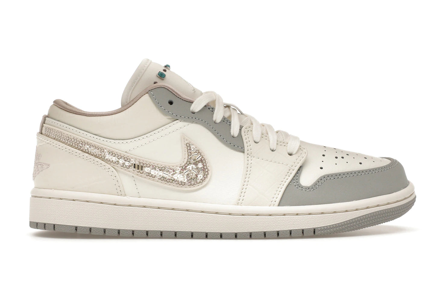 Jordan 1 Low Sail Soft Pearl (Women'S)