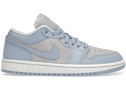 Jordan 1 Low Football Grey Aluminum (Women'S)
