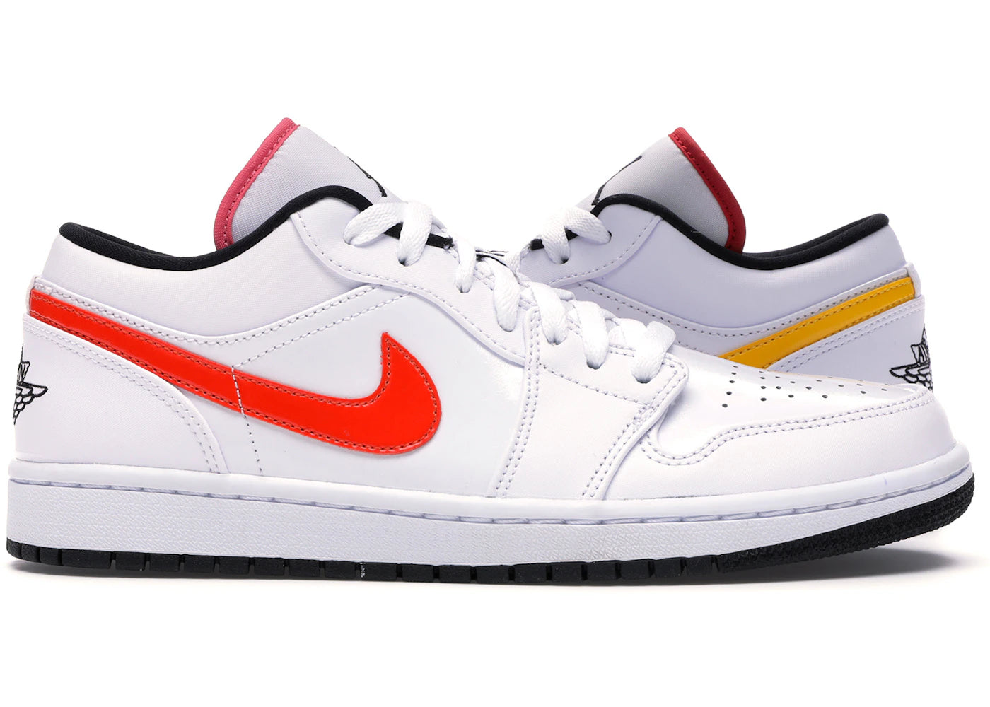Jordan 1 Low White Multi-Color